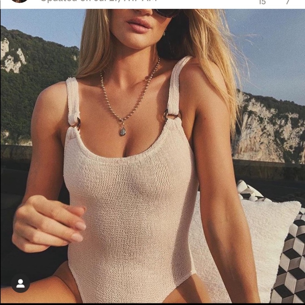 Hunza G domino swim suit